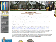 Tablet Screenshot of primehomeinspection.com